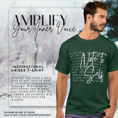 "Note to Self" Inspirational Unisex T - Shirt