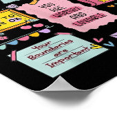 Note To Self Psychologist Mental Health Awareness Poster (Ecke)