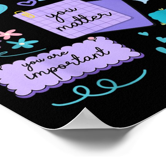 Note To Self You Suicide Prevention Awareness Poster (Ecke)