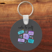 Note To Self You Suicide Prevention Awareness  Schlüsselanhänger (Vorderseite)