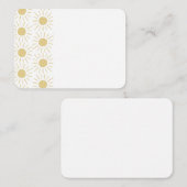 Note und Umschlag für Sonnenschein Mitteilungskarte (Vorne/Hinten)