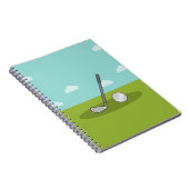 Note viols golf notizblock (Rechte Seite)