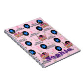 Notebook, #2 Happy 2nd Birthday Notes Pink Notizblock (Rechte Seite)