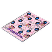 Notebook, #2 Happy 2nd Birthday Notes Pink Notizblock (Linke Seite)