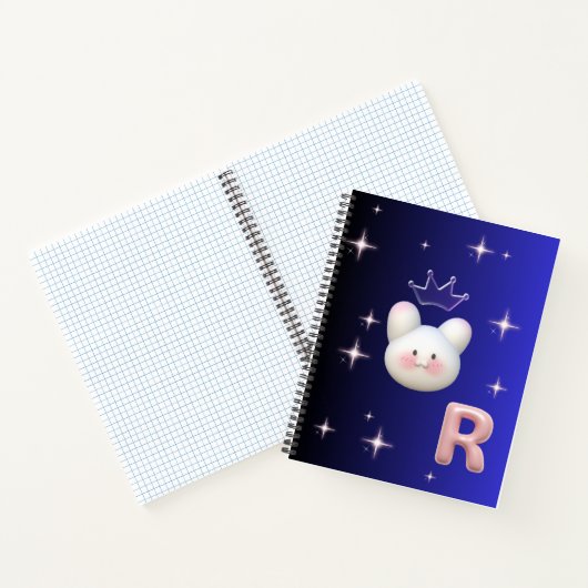 notebook 3D Soft Cute -Rabbit Notizblock (Innenseite)