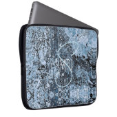 Notebook-Abdeckung mit gemischter hellblauer HAMby Laptopschutzhülle (Vorne Rechts)