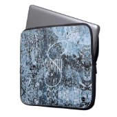 Notebook-Abdeckung mit gemischter hellblauer HAMby Laptopschutzhülle (Vorderseite Links)