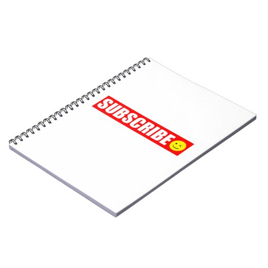 Notebook abonnieren notizblock (Linke Seite)