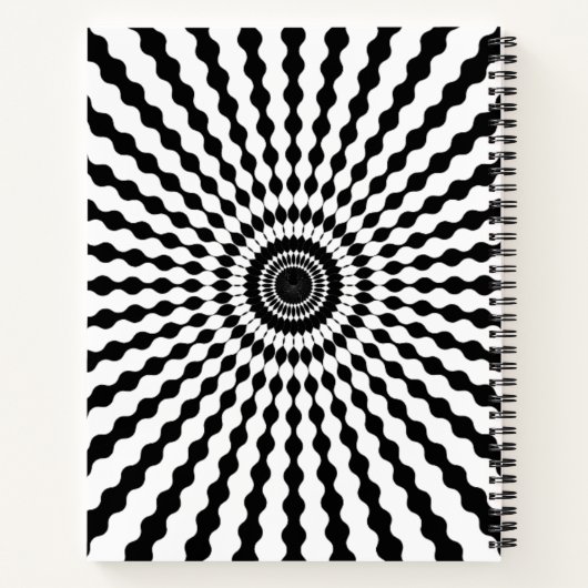 Notebook-Abstrakt Notizblock (Rückseite)