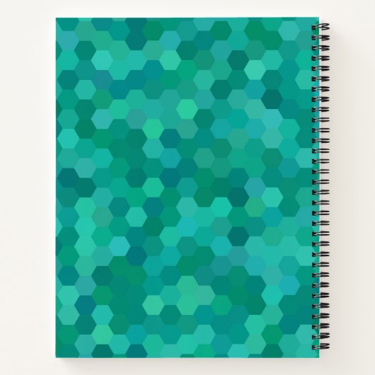 Notebook-Abstrakt Notizblock (Rückseite)