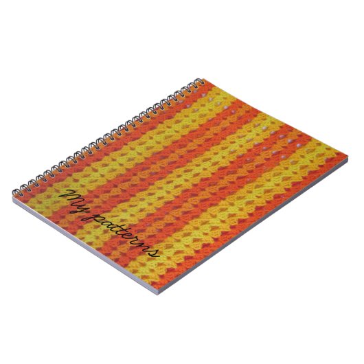 Notebook - afghanische Muscheln Notizblock (Linke Seite)