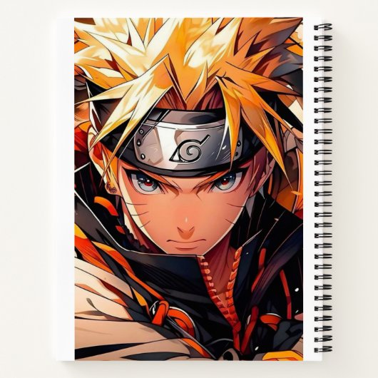 Notebook anpassen | Anime Notizblock (Rückseite)