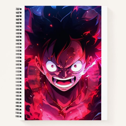 Notebook anpassen | Anime Notizblock (Vorderseite)