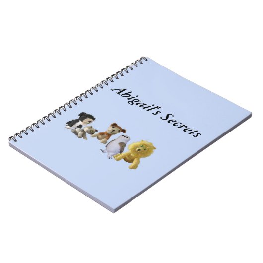 Notebook - Ansammlung von Spielzeug Notizblock (Linke Seite)