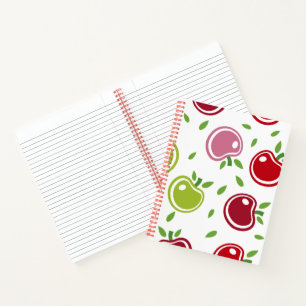 Notebook-Äpfel Notizblock