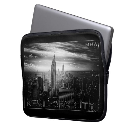 Notebook-Ärmel für NEU YORK CITY Laptopschutzhülle (Vorderseite Links)