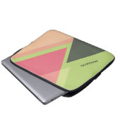 Notebook-Ärmel mit abstraktem Muster-individuelle  Laptopschutzhülle (Vorne Knopf)