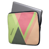Notebook-Ärmel mit abstraktem Muster-individuelle  Laptopschutzhülle (Vorderseite Links)
