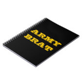 Notebook-Army Brat Notizblock (Linke Seite)