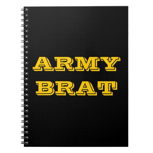 Notebook-Army Brat Notizblock (Vorderseite)