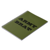 Notebook-Army Brat Notizblock (Linke Seite)