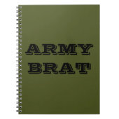 Notebook-Army Brat Notizblock (Vorderseite)
