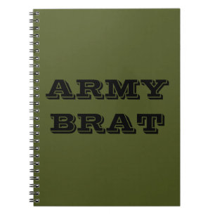 Notebook-Army Brat Notizblock
