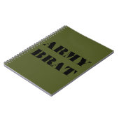 Notebook-Army Brat Notizblock (Linke Seite)