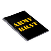 Notebook-Army Brat Notizblock (Rechte Seite)