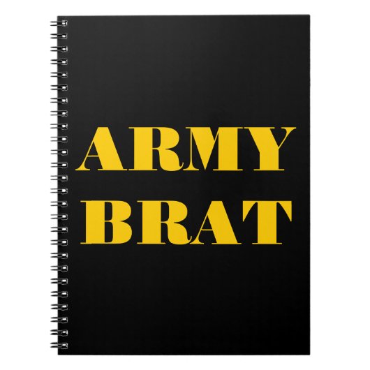 Notebook-Army Brat Notizblock (Vorderseite)