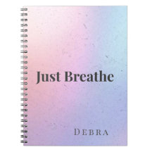 Notebook 'Atme einfach ruhig'
