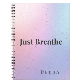 Notebook 'Atme einfach ruhig' Notizblock