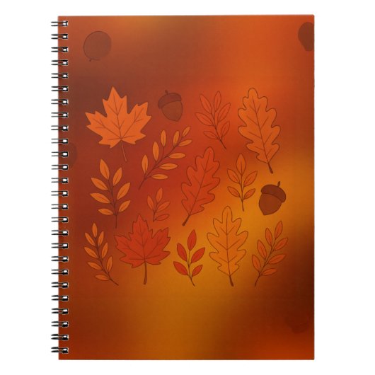 Notebook autumn notizblock (Vorderseite)