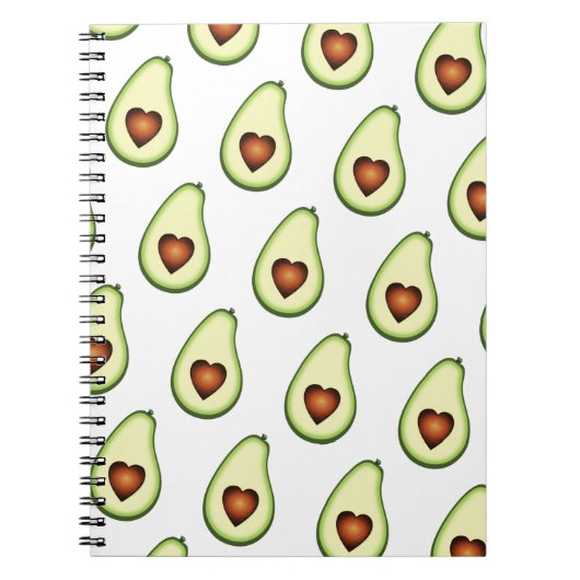 Notebook - Avocado Notizblock (Vorderseite)