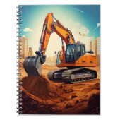 Notebook - Bagger Notizblock (Vorderseite)