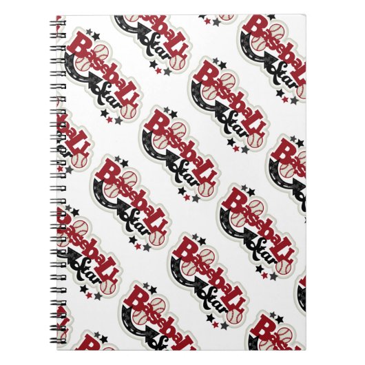 Notebook/Baseball Notizblock (Vorderseite)