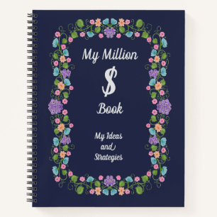 Notebook, behalten Überblick über Ihre Millionen Notizblock