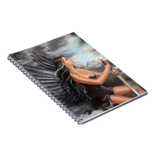 Notebook Black Engel Notizblock (Rechte Seite)