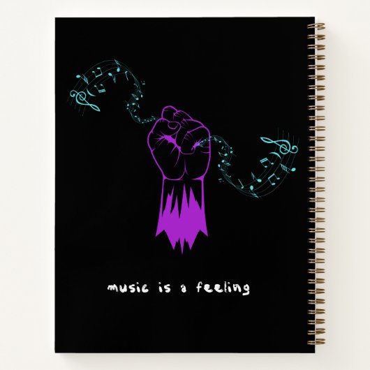 Notebook-Blank-Texte Notizblock (Rückseite)