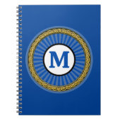 Notebook - Blau - Personalisiert - Erste Schritte  Notizblock (Vorderseite)