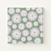 Notebook-Blume Notizblock (Rückseite)