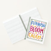 Notebook-Blume Notizblock (Innenseite)