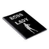 Notebook - Boss Lady Notizblock (Rechte Seite)