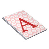 Notebook - Brief und Schneeflocken Notizblock (Rechte Seite)