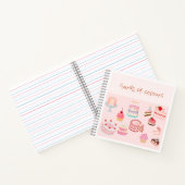 Notebook cake design notizblock (Innenseite)