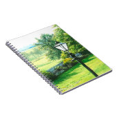Notebook - "Capernwray Lamppost" Notizblock (Rechte Seite)