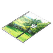 Notebook - "Capernwray Lamppost" Notizblock (Linke Seite)