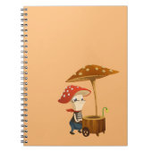 Notebook-Card für den Cartoon Kid Mushroom Notizblock (Vorderseite)
