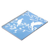 Notebook - China Doves Notizblock (Linke Seite)