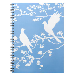Notebook - China Doves Notizblock
